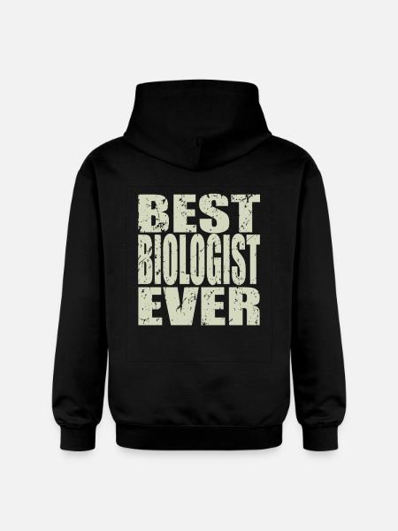 Best Biologist ever Biologist Gift - Gildan Unisex Softstyle® Midweight Hoodie - black