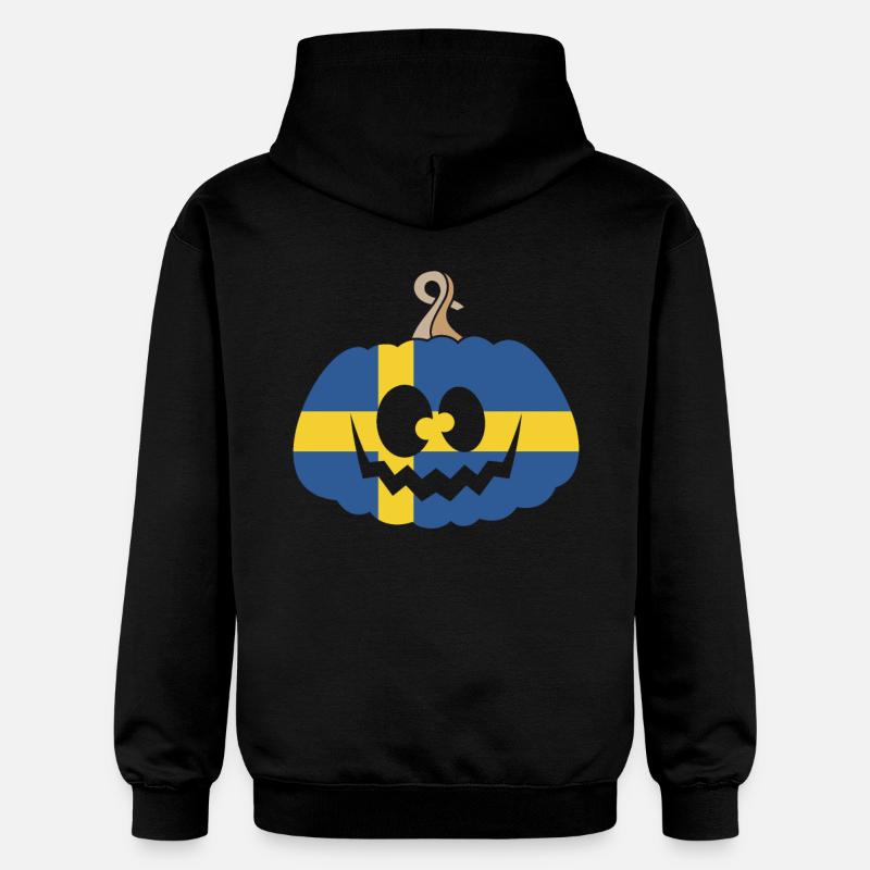 Hongrie Halloween Citrouille - Sweat à capuche Softstyle® Gildan Unisexe - noir