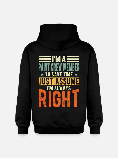 Malen crew member - Gildan Unisex Softstyle® Midweight Hoodie - black
