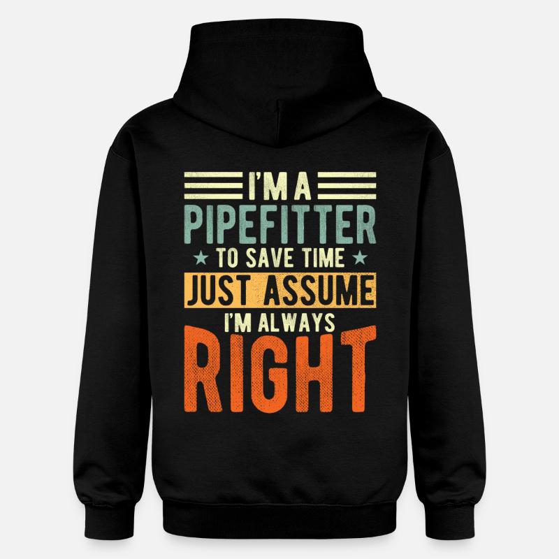 Plombier - Sweat à capuche Softstyle® Gildan Unisexe - noir