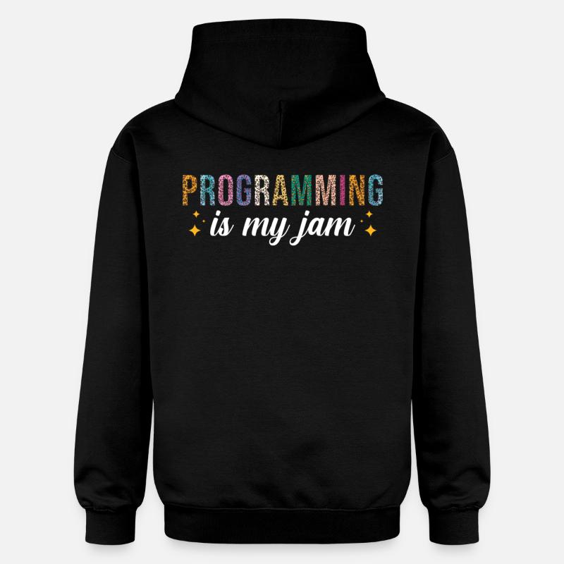 Programming Ist Meine Leidenschaft - Gildan Unisex Softstyle® Midweight Hoodie - Schwarz