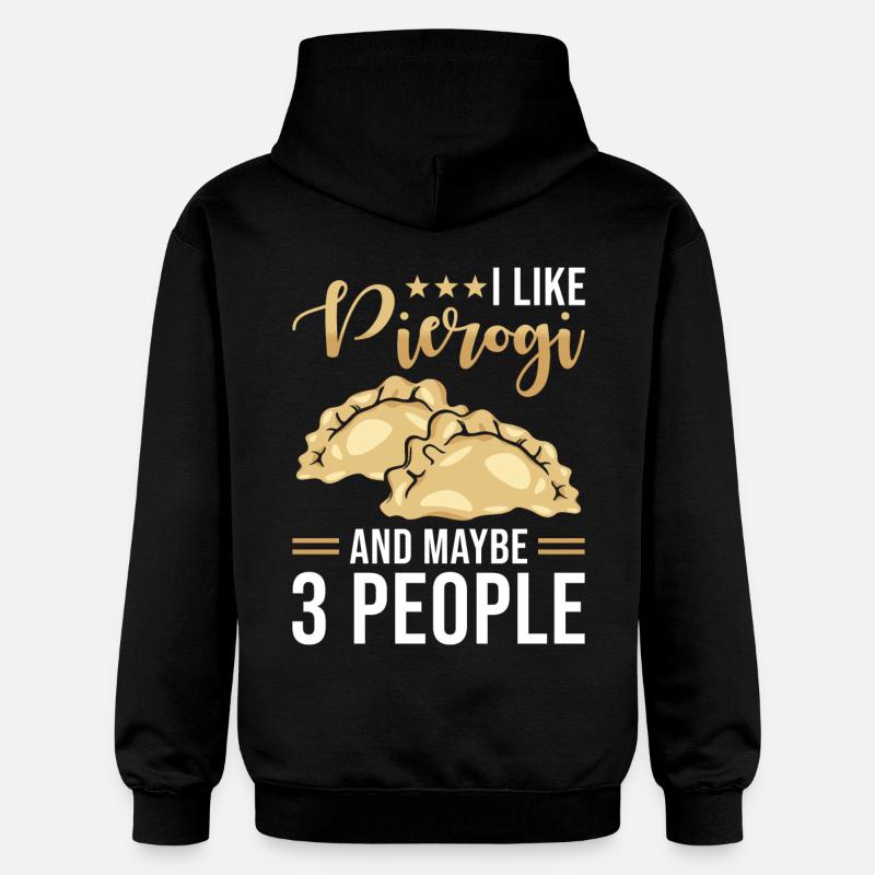Boulettes Pierogi - Sweat à capuche Softstyle® Gildan Unisexe - noir
