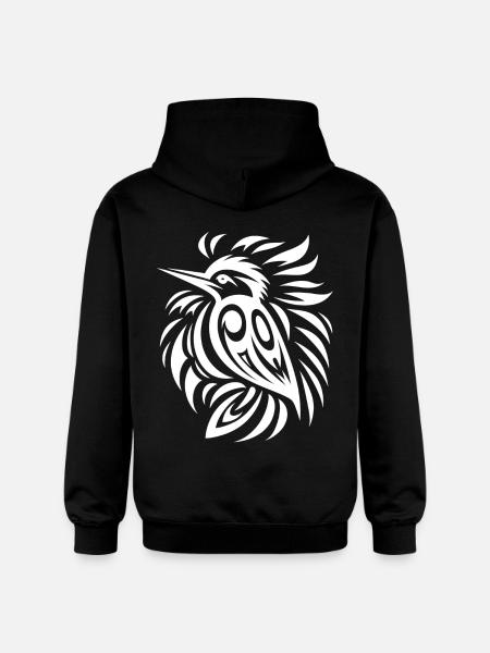 Pic Amérindien Zodiaque - Sweat à capuche Softstyle® Gildan Unisexe - noir