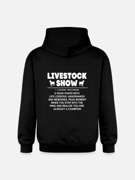 Eleveurs Bétail - Sweat à capuche Softstyle® Gildan Unisexe - noir