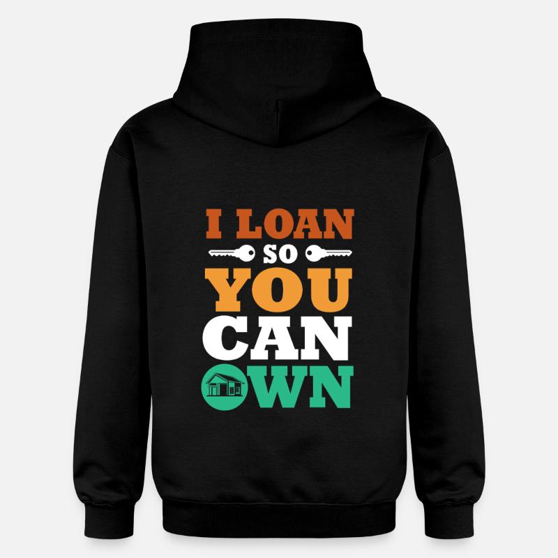 Mortgage Condominium Debt - Gildan Unisex Softstyle® Midweight Hoodie - black
