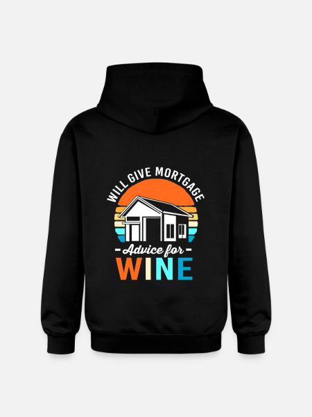 Debt Condominium Mortgage - Gildan Unisex Softstyle® Midweight Hoodie - black