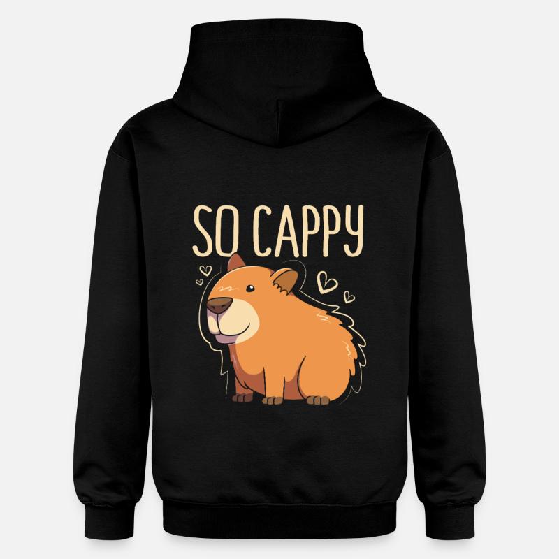 Capibara Capybara - Sweat à capuche Softstyle® Gildan Unisexe - noir