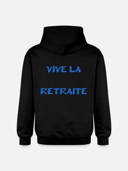 RETIREMENT. RETIREMENT. RETIRED. RETIREMENT - Gildan Unisex Softstyle® Midweight Hoodie - black