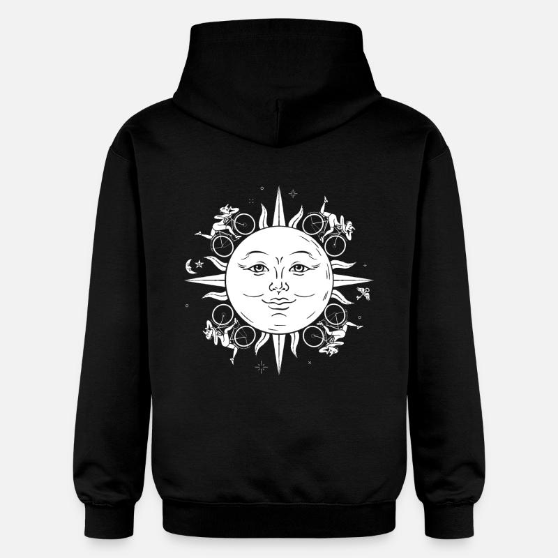 Albert Hofmann Tripping Forever on LSD - Sweat à capuche Softstyle® Gildan Unisexe - noir