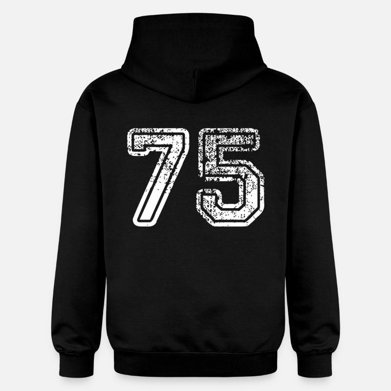 75 - Sweat à capuche Softstyle® Gildan Unisexe - noir