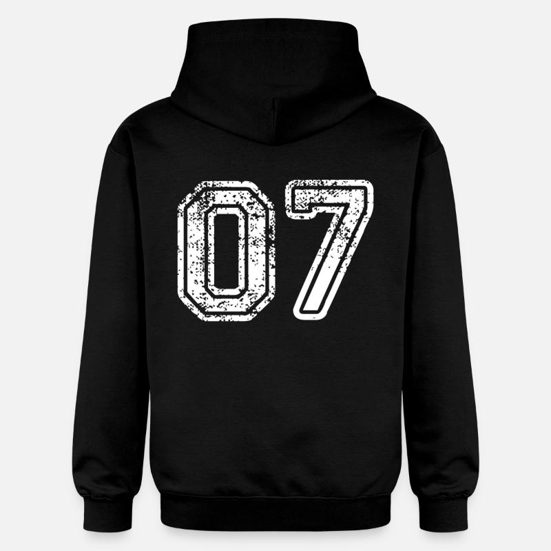 07 - Sweat à capuche Softstyle® Gildan Unisexe - noir