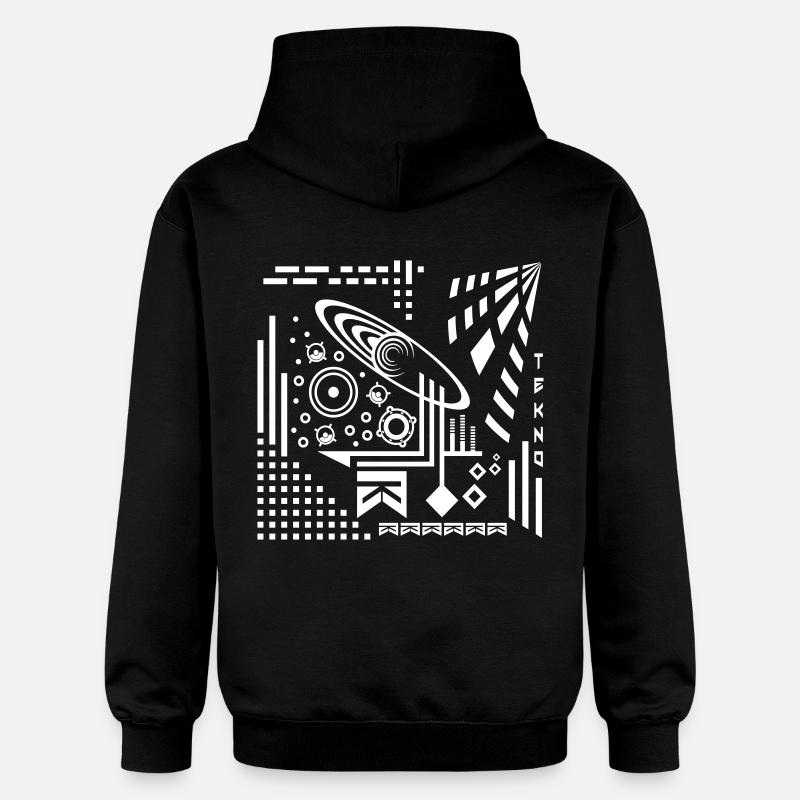 Tekno 23 - Sweat à capuche Softstyle® Gildan Unisexe - noir