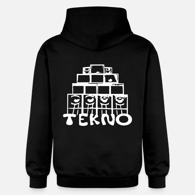 tekno 23 - Sweat à capuche Softstyle® Gildan Unisexe - noir