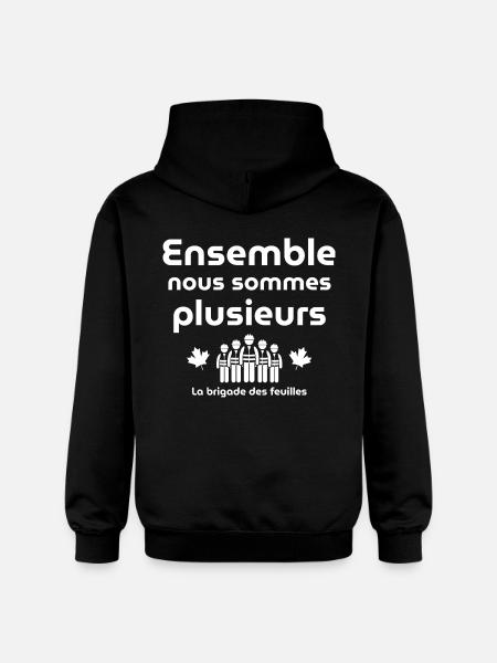 maintenance agent, roads, municipal officials - Gildan Unisex Softstyle® Midweight Hoodie - black