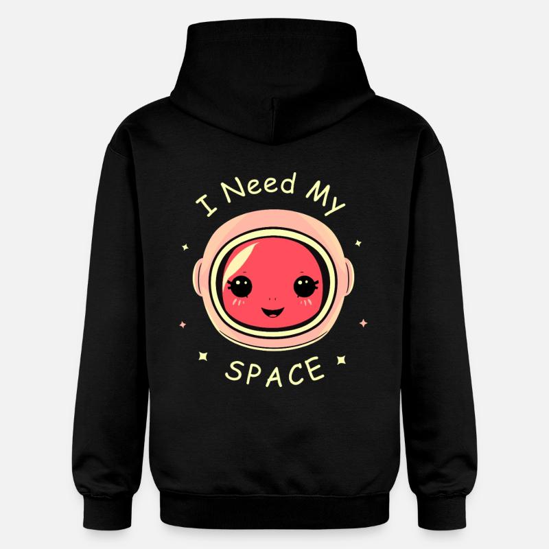 Astronaute - Sweat à capuche Softstyle® Gildan Unisexe - noir