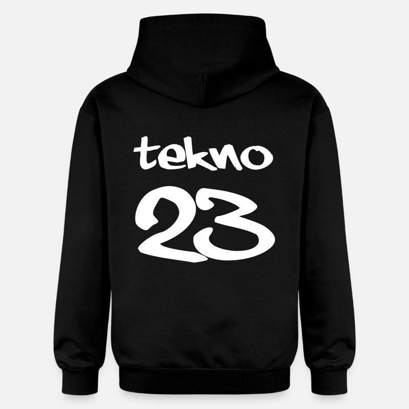 tekno 23 - Sweat à capuche Softstyle® Gildan Unisexe - noir