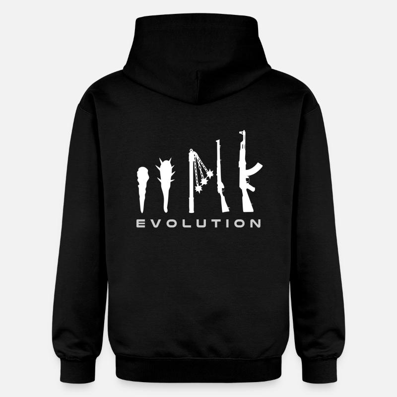 Waffen Evolution - Gildan Unisex Softstyle® Midweight Hoodie - Schwarz