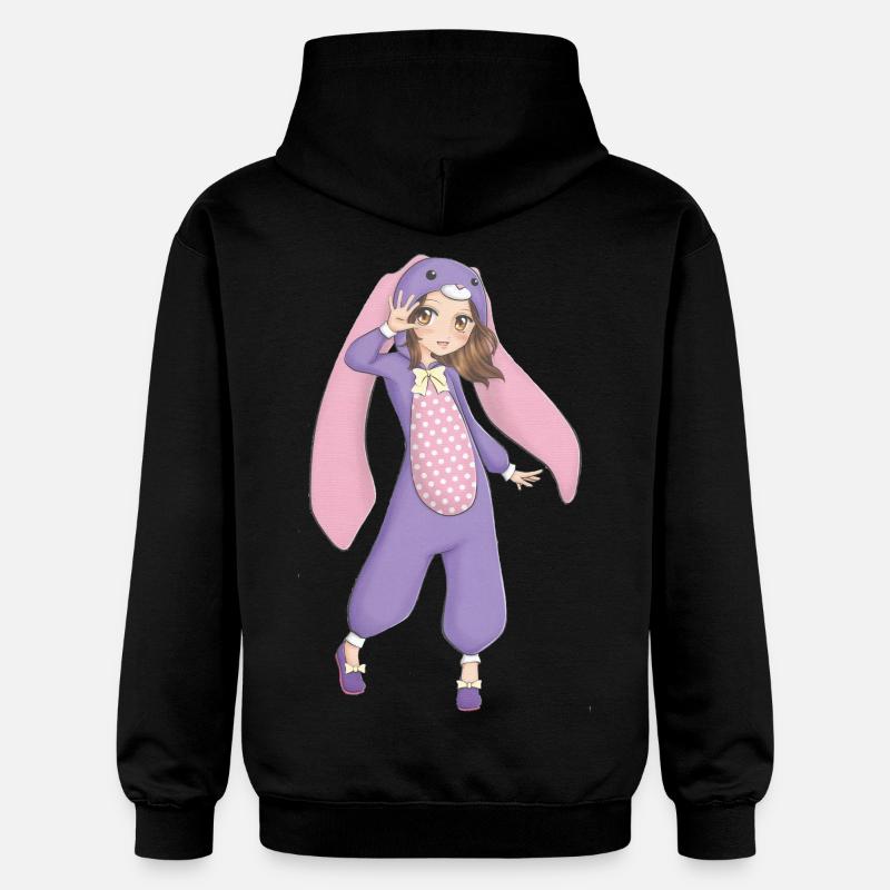 Mangas - Sweat à capuche Softstyle® Gildan Unisexe - noir