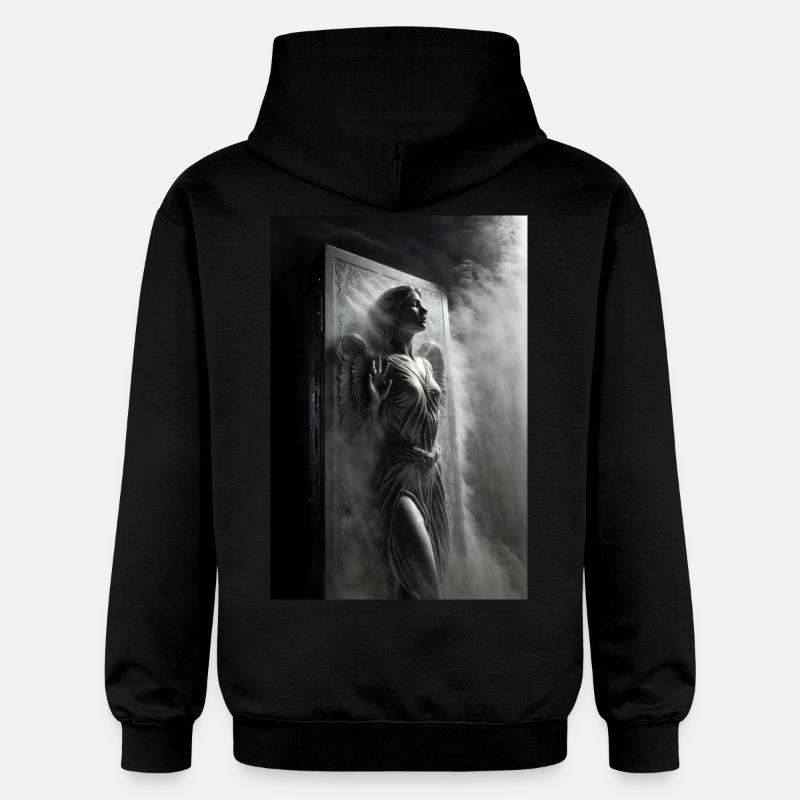 Ange gelé - Sweat à capuche Softstyle® Gildan Unisexe - noir