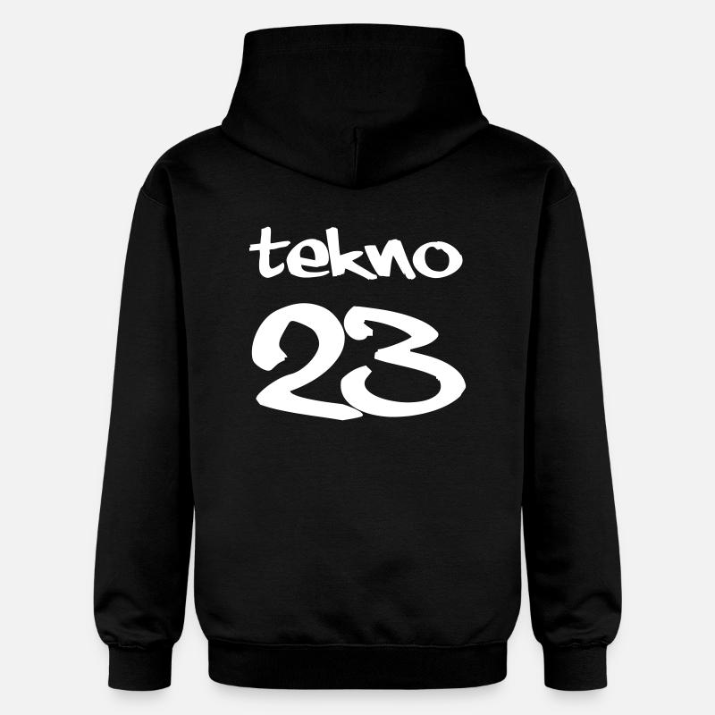 tekno 23 - Sweat à capuche Softstyle® Gildan Unisexe - noir