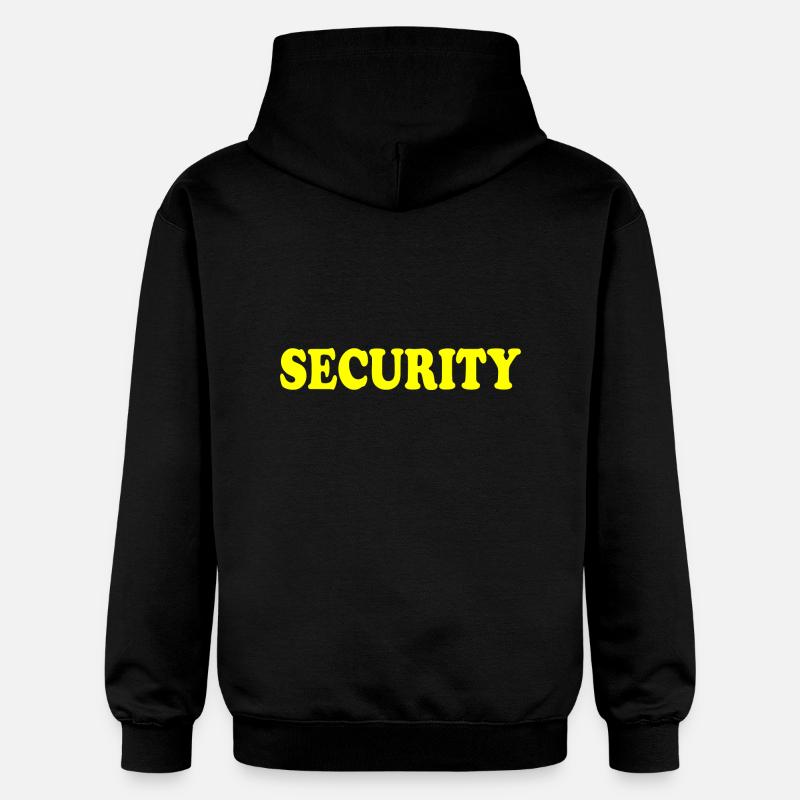 Security - Sweat à capuche Softstyle® Gildan Unisexe - noir