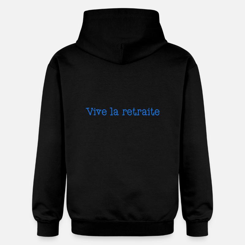 RETRAITE. RETRAITE. RETRAITEE. RETRAITE - Sweat à capuche Softstyle® Gildan Unisexe - noir