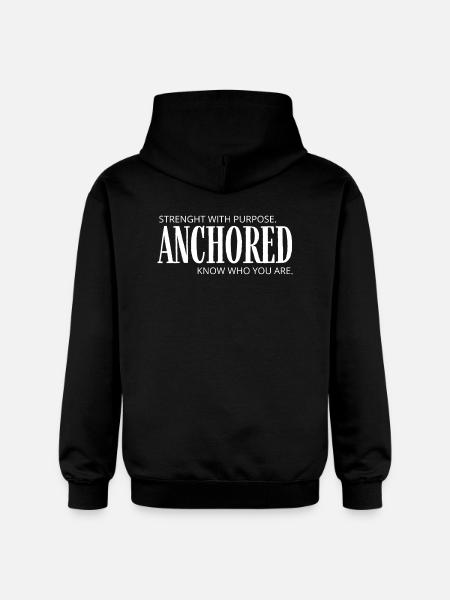 ANCRÉ - Sweat à capuche Softstyle® Gildan Unisexe - noir