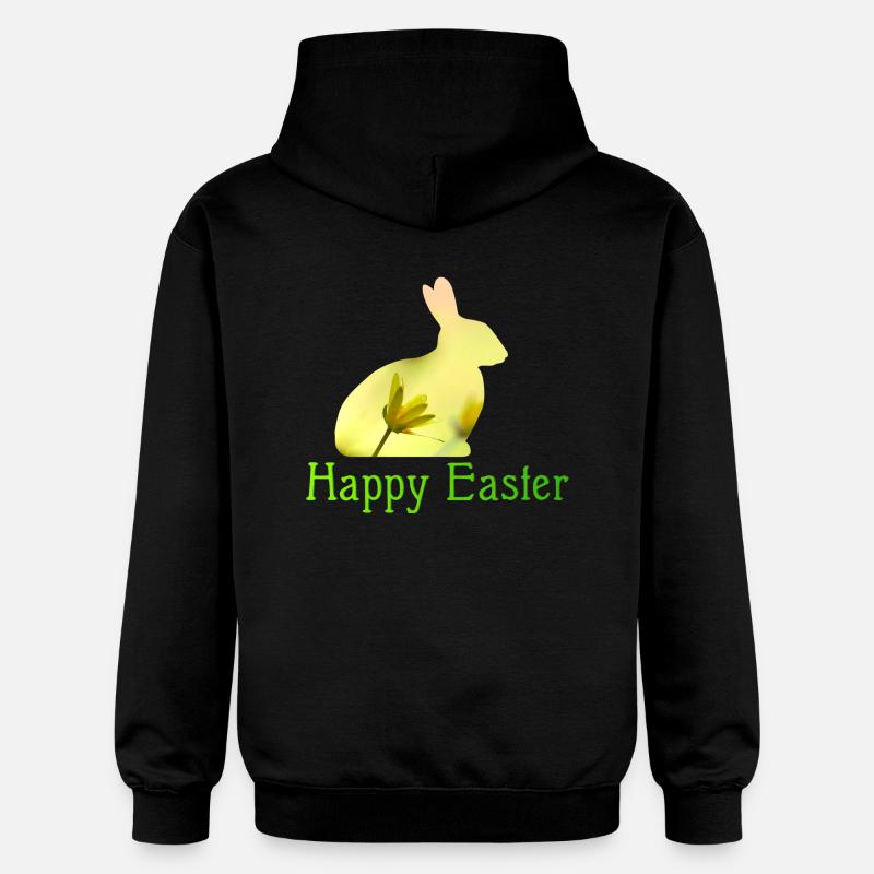 Joyeuses Pâques - Sweat à capuche Softstyle® Gildan Unisexe - noir