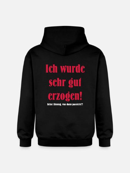 educated - Gildan Unisex Softstyle® Midweight Hoodie - black