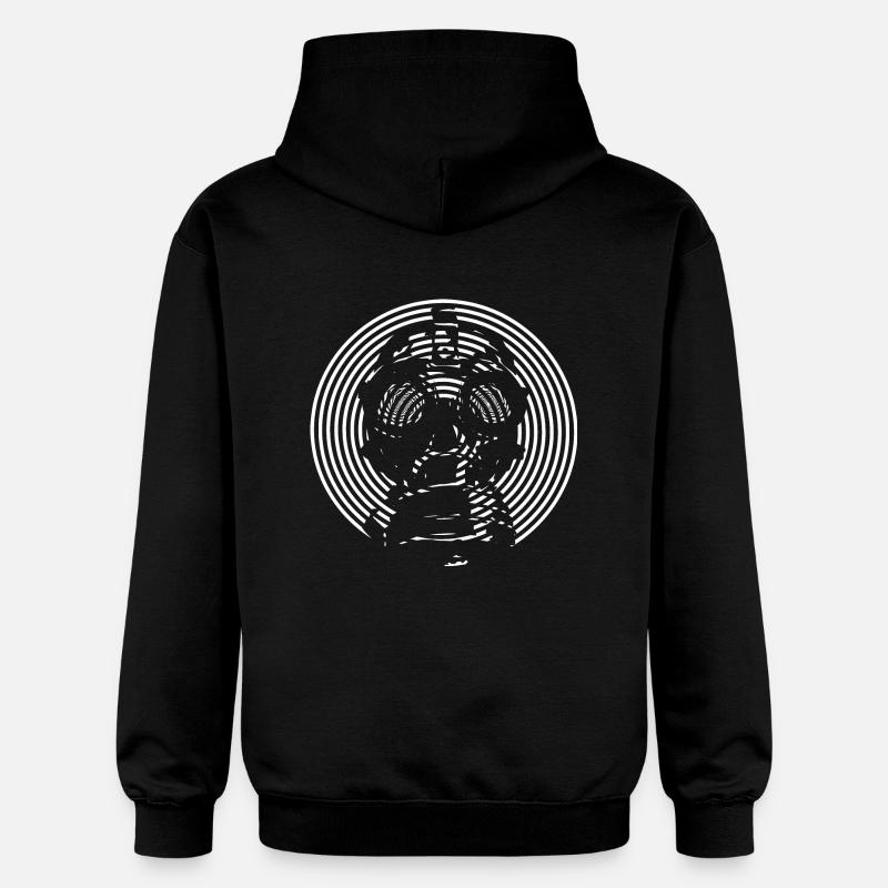 Freetekno - Sweat à capuche Softstyle® Gildan Unisexe - noir