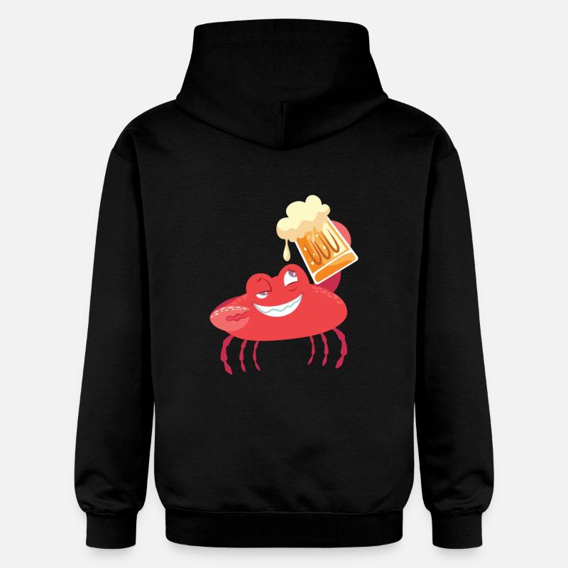 Crabe - Sweat à capuche Softstyle® Gildan Unisexe - noir