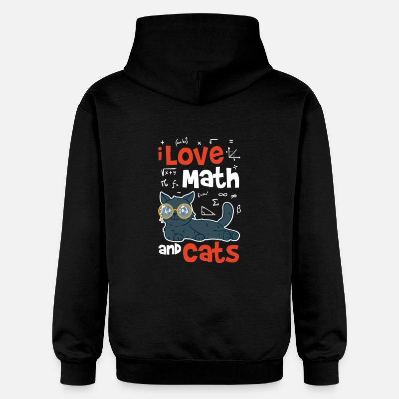 Mathématiques - Sweat à capuche Softstyle® Gildan Unisexe - noir