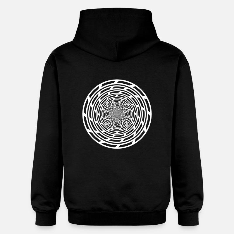 Tekno 23 Spirale - Gildan Unisex Softstyle® Midweight Hoodie - Schwarz