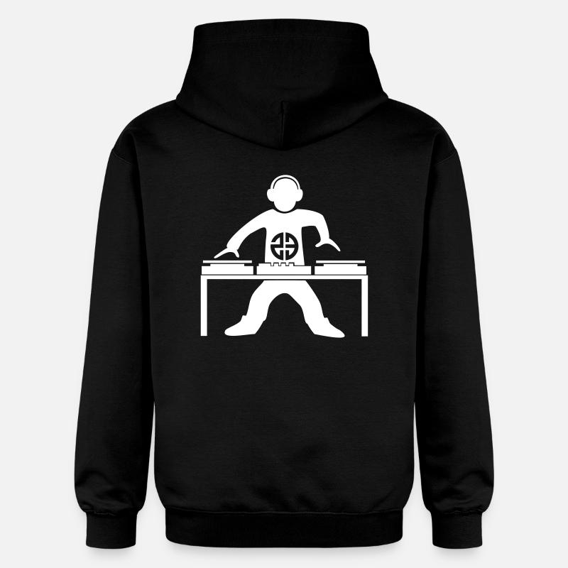 dj 23 tekno - Sweat à capuche Softstyle® Gildan Unisexe - noir