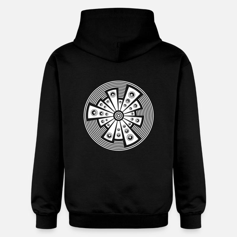 Haut-parleur 23 tekno - Sweat à capuche Softstyle® Gildan Unisexe - noir