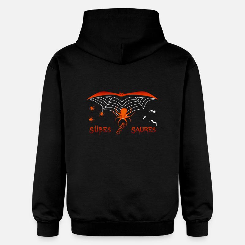 Halloween aigre-doux - Sweat à capuche Softstyle® Gildan Unisexe - noir