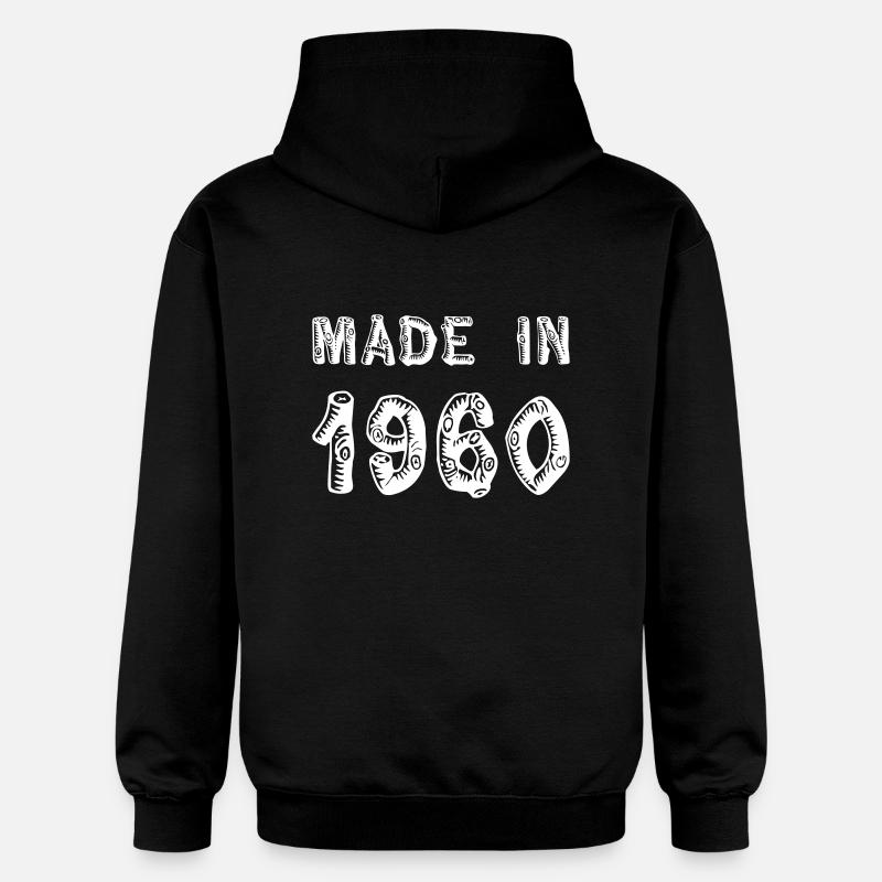 Fabriqué en 1960 - Sweat à capuche Softstyle® Gildan Unisexe - noir