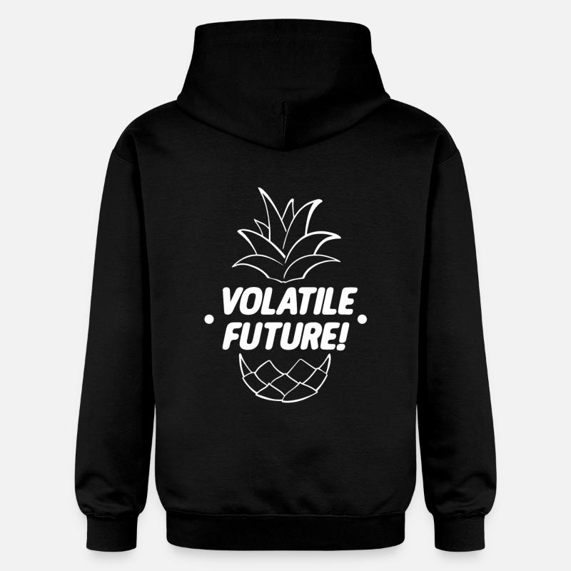 VOLATILE FUTURE! White - Sweat à capuche Softstyle® Gildan Unisexe - noir