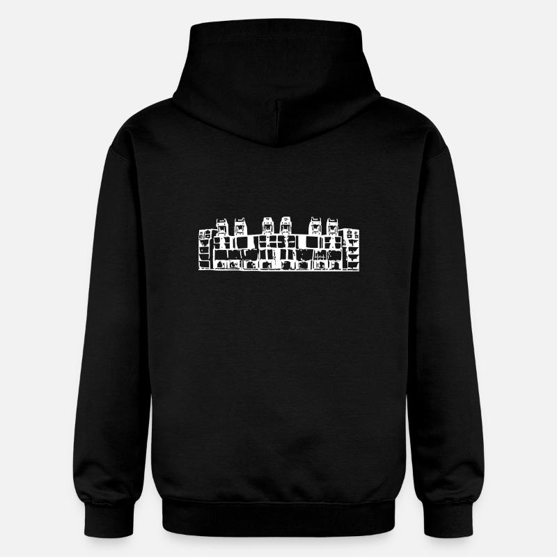 ssnr14 - Sweat à capuche Softstyle® Gildan Unisexe - noir