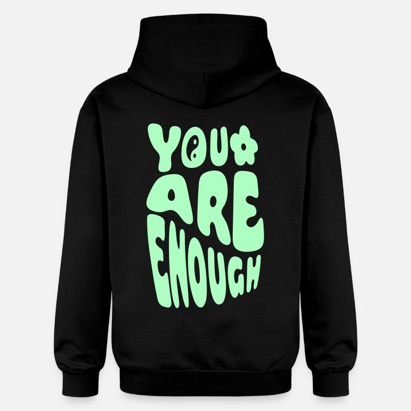 Vous êtes assez - Sweat à capuche Softstyle® Gildan Unisexe - noir