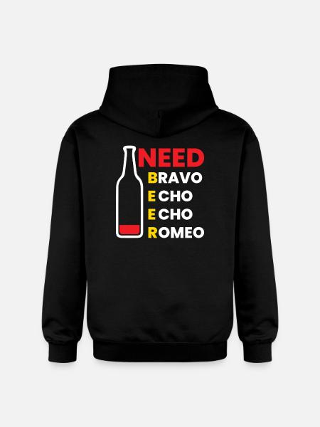 Lust for Life Bottle Design - Gildan Unisex Softstyle® Midweight Hoodie - black