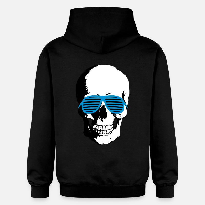 Crâne - Sweat à capuche Softstyle® Gildan Unisexe - noir