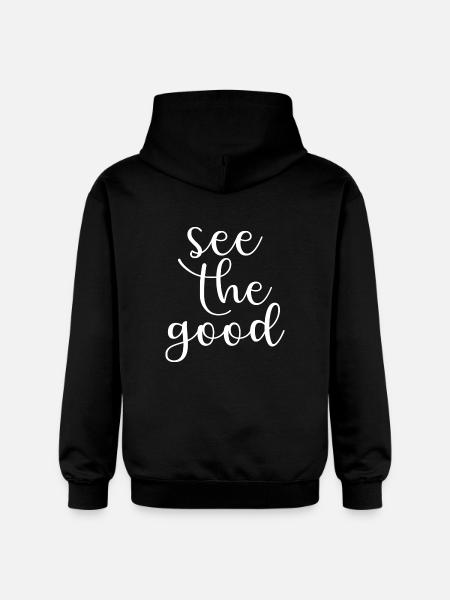 See The Good - Gildan Unisex Softstyle® Midweight Hoodie - black