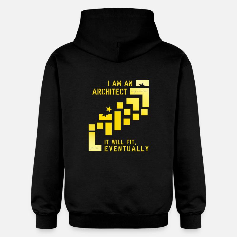 Achitect - Sweat à capuche Softstyle® Gildan Unisexe - noir