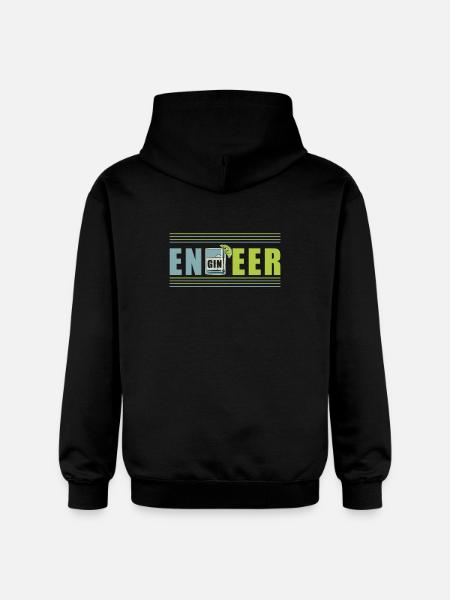 Engineer - Gildan Unisex Softstyle® Midweight Hoodie - Schwarz
