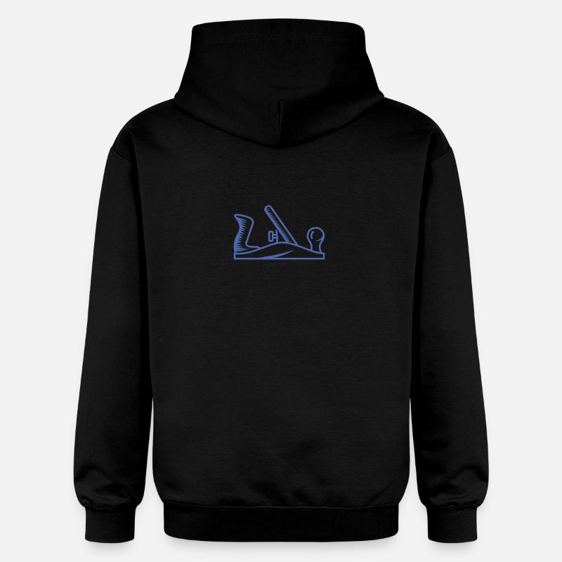 Planer Design Charpentier Charpentier - Sweat à capuche Softstyle® Gildan Unisexe - noir