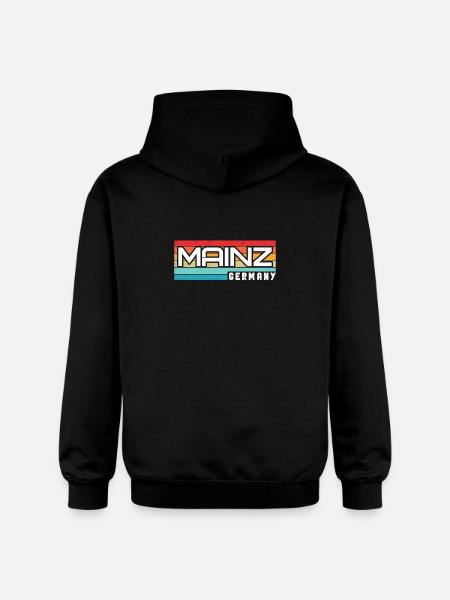 Mainzerin Mainzer Mainz - Gildan Unisex Softstyle® Midweight Hoodie - black