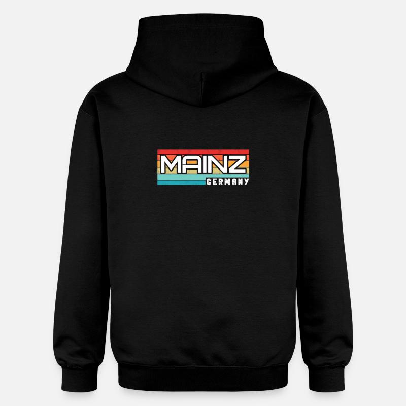 Mainzerin Mainzer Mayence - Sweat à capuche Softstyle® Gildan Unisexe - noir
