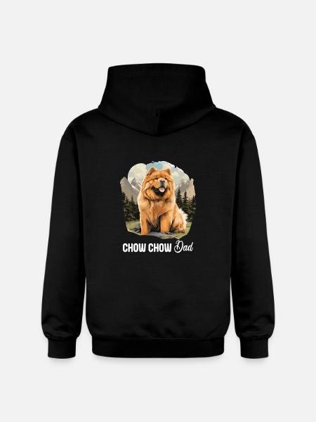 Dog Chow Chow - Gildan Unisex Softstyle® Midweight Hoodie - black