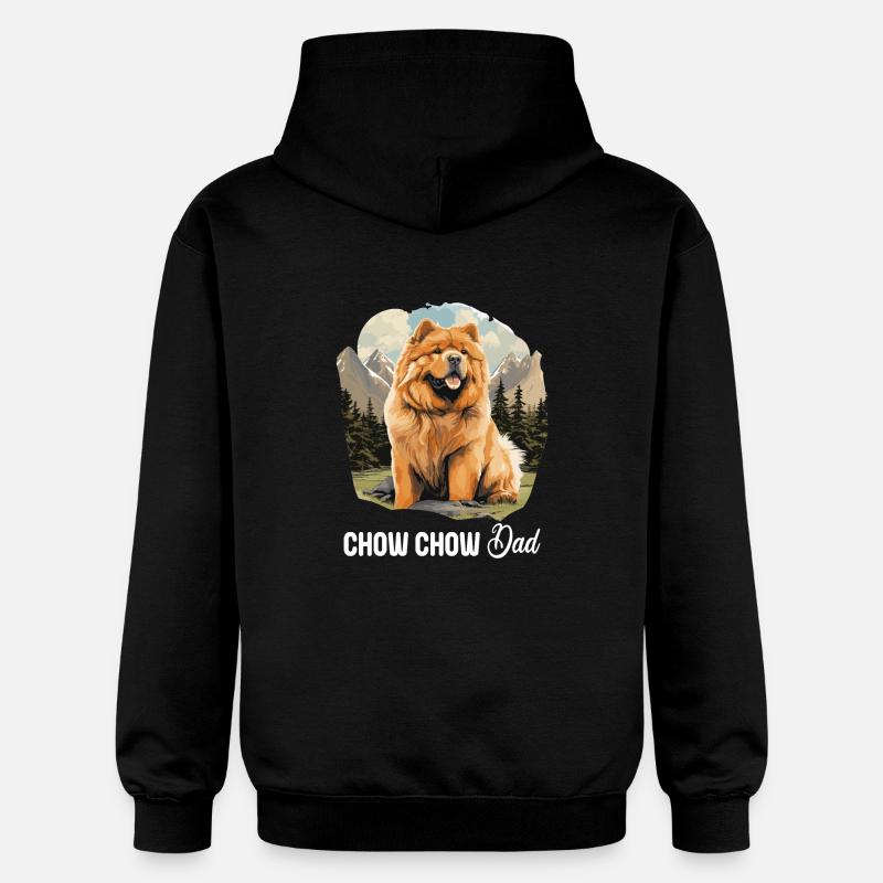 Chow Chow pour chien - Sweat à capuche Softstyle® Gildan Unisexe - noir